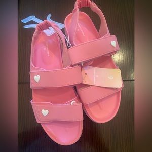 Stoney clover heart sandals
